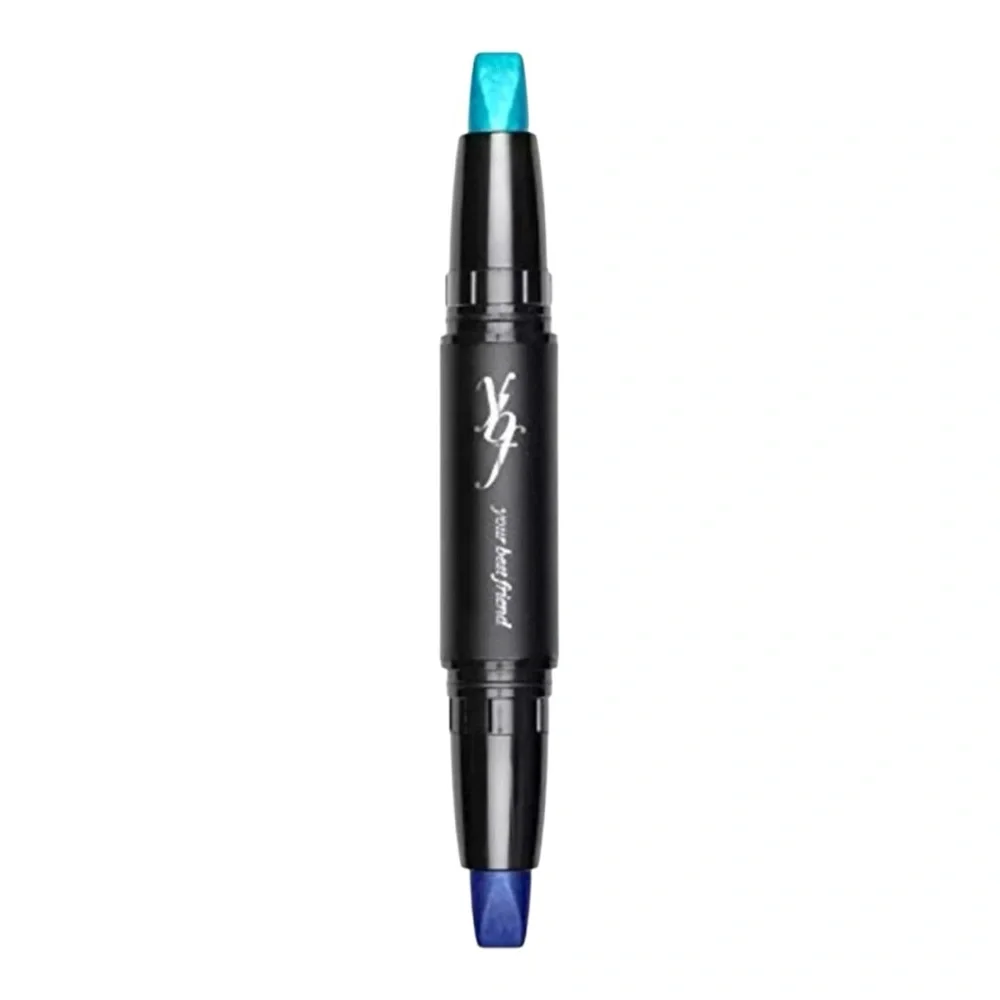 YBF Your Best Friend Intense n' Stay Duo Cream Eyeshadow Stick - Turquoise/Navy